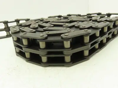 RF2060-2 Double Strand Roller Chain 1-1/2" Double Pitch 2" Wide 10' Length