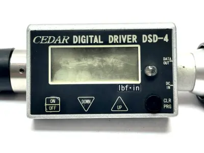 DSD-4 | Cedar  Digital Torque Screwdriver - For parts or not working