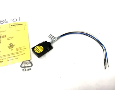 New | in-Stock Turck Inductive Proximity Sensor 5mm Sn NO/NC Proximity Sensors Michigan US | Maverick Industrial Sales #1398819