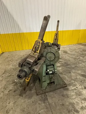 2,000 LBS X 12" LITTELL MODEL #20-12 DOUBLE END PULL OFF UNCOILER COIL REEL: STOCK #23713