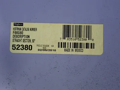 USED 2010 HOFFMAN F66G60