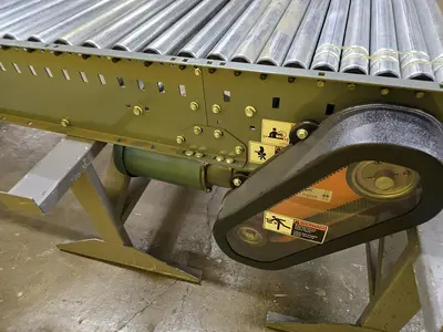 New | in-Stock 2018 INTELLIGRATED LIVE ROLLER CONVEYOR - V-BELT Roller Conveyors Wisconsin US | Packer City Sales #1297875