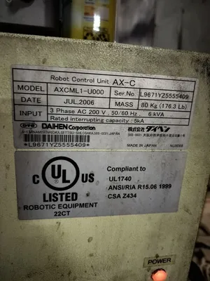 2006 OTC AXCML1-U000 Automated Welding Systems | Active Machinery Sales, Inc. (6)
