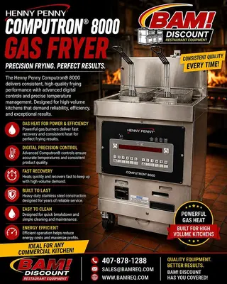 Used HENNY PENNY OFG-321 Cookers / Coolers / Fryers Florida US | BAM Discount Restaurant Equipment #1229847