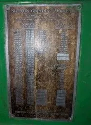 1942 NORTON 10 X 40 GRINDERS, CYLINDRICAL - PLAIN | GCH Machinery (6)