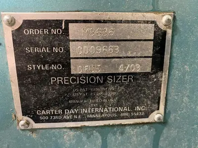 USED 2003 CARTER DAY DFU5