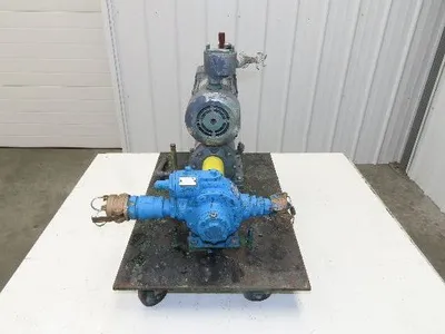 Blackmer XL1.5A 1.5" Sliding Vane Pump Reeves Variable Speed Drive .5Hp 230/460V