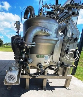 Westfalia SC 35-03-577 Hydrostop separator skid, 316SS.