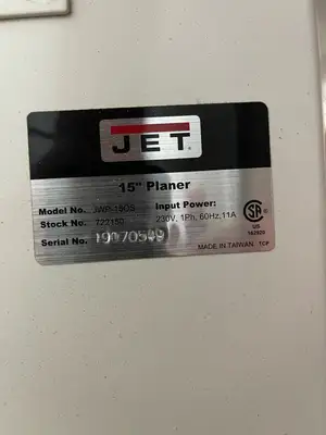 USED JET JWP-15OS