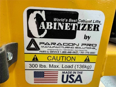 Used PARAGON CABINETIZER Woodworking Handling Equipment Oregon US | MachineryMax #1547072