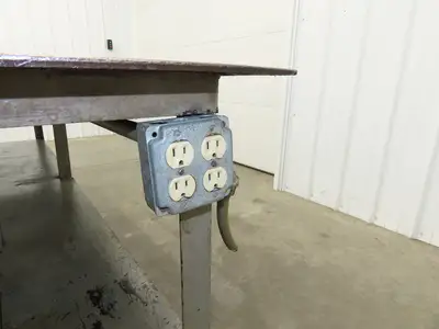 1/4" Top Steel Fabrication Welding Layout Table Work Bench 96"x48"x33"