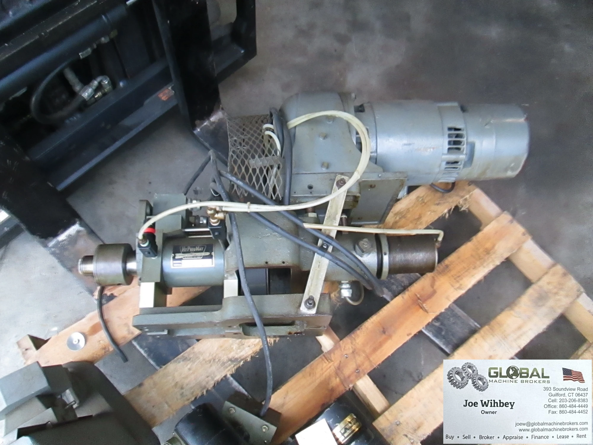 Hypneumat LS300E 8706-B Tapping Unit W/1Hp Motor 3Ph 230/460V & Gear Reducer