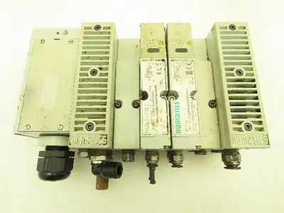 Numatics 2012 Series Pneumatic Solenoid Valve 4-Station Manifold 24VDC
