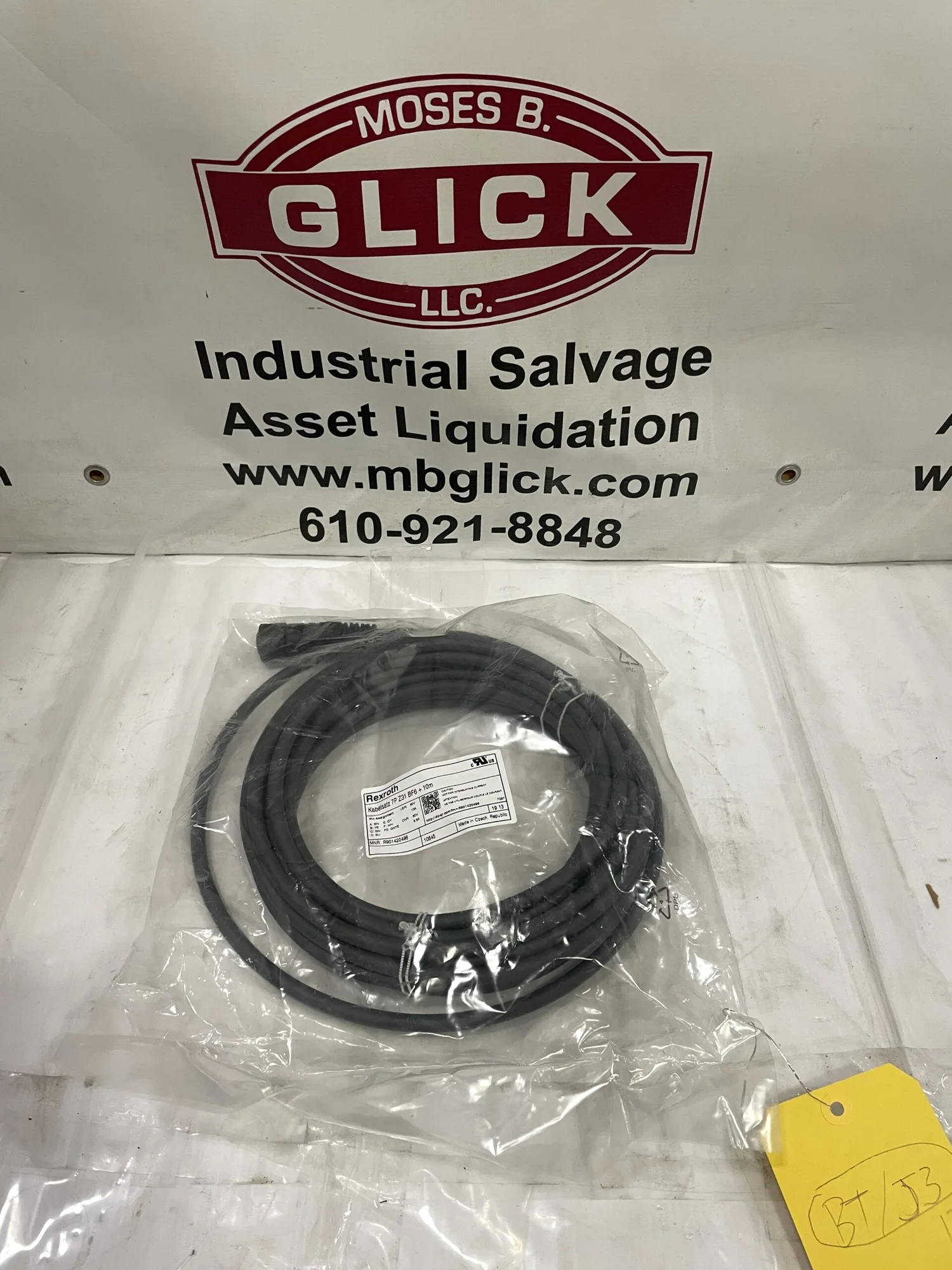 Rexroth R901420496 7-Pin Industrial Cable/Cord Set 10m -NIB