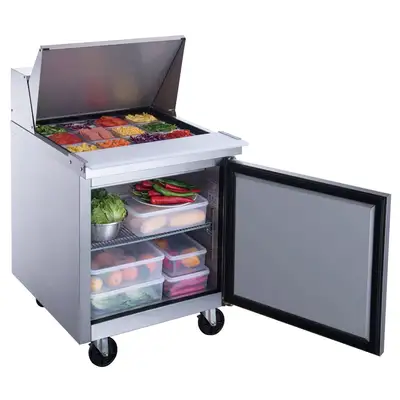 New | in-Stock Dukers _UNKNOWN_ Food Prep Tables Illinois US | Falcon Restaurant Supply #1376885