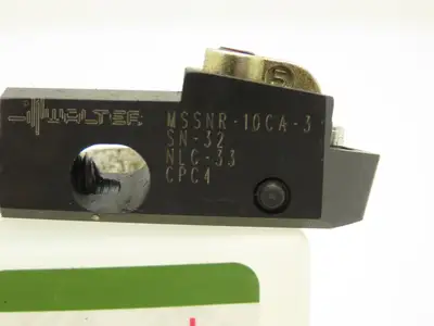 Walter Select MSSNR 10CA 3 Indexable Turning Insert Cartridge Lot of 3