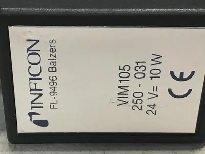 USED INFICON FL-9496 BALZERS