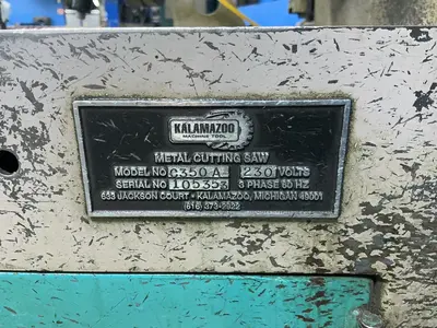 Used KALAMAZOO C350A Circular Cold Saws Ohio US | HGR 24 #1486796