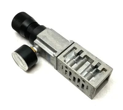 USED FESTO INTERMEDIATE PRESSURE REGULATOR PLATE 13000434