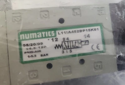 NEW ASCO NUMATICS L11IA452BP15K61