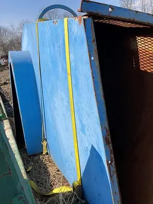 Used GARDNER DENVER PJZ MUD PUMP BELT DRIVE WHEEL SHEAVE SHIELD Pump Parts Pennsylvania US | East West Machinery & Drilling #1417078
