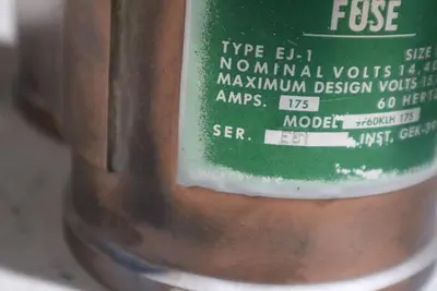 GENERAL ELECTRIC 9F60KLH175 CURRENT LIMITING FUSE NEW IN BOX STOCK G164