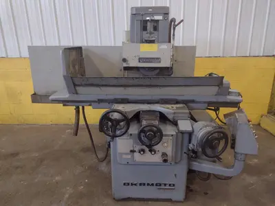 12" X 24" OKAMOTO MODEL #124N HYDRAULIC SURFACE GRINDER: STOCK #14964