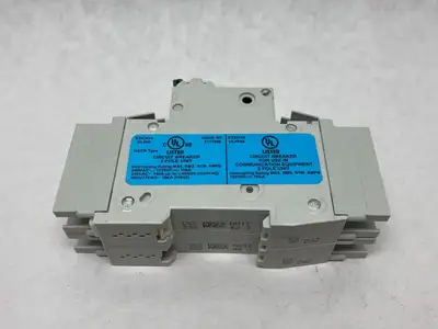 USED SIEMENS MINIATURE CIRCUIT BREAKER 2-POLE
