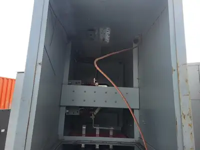 600 Amp 4160 Volts disconnect with capacitor and overload relay protection
