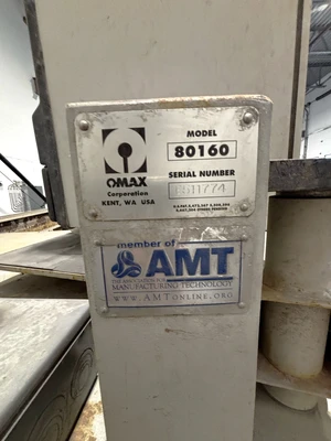 Used 2012 OMAX 80160 Waterjet Cutters British Columbia CA | Legacy CNC Machinery, LLC #721301