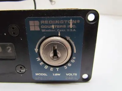 Redington Counters SP8-1027 24VDC Counter No Key
