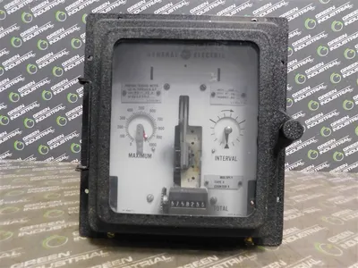 General Electric 730X54G13 Printing Demand Meter PD-57F 120V 60Hz Used