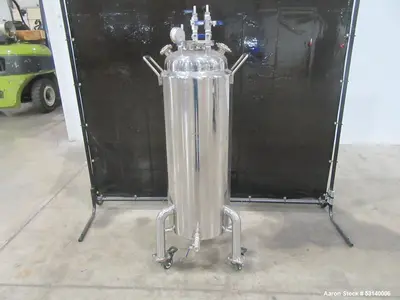Lot of (2) Used USA Lab 100LB Jacketed Tanks – 304 Stainless Steel, 60L Capacity
