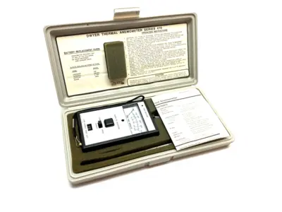 New | in-Stock Dwyer Series 470 Thermal Anemomenter Kit w/ Probe Air Velocity and Flow Michigan US | Maverick Industrial Sales #1489372