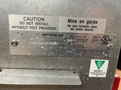 Used Star UM-1833A Conveyor Ovens Illinois US | Falcon Restaurant Supply #1374951