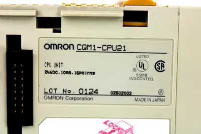 USED OMRON CQM1-CPU21