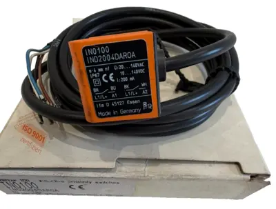 NEW IFM EFECTOR IND2004DAR0A-IN0100 INDUCTIVE PROXIMITY SWITCH IND2004DAR0
