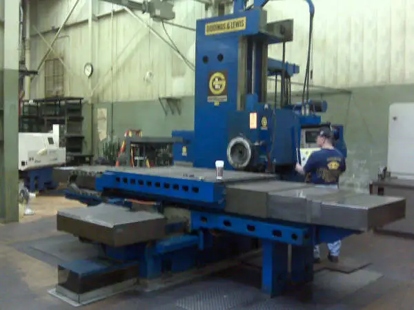 Used 1978 GIDDINGS & LEWIS PC-40 Horizontal Table Type Boring Mills Pennsylvania US | Hadanich Machine #1439212