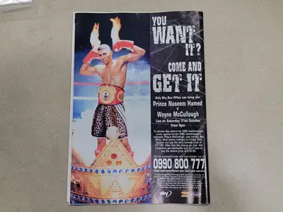 USED BOXING MONTHLY OCTOBER 1998