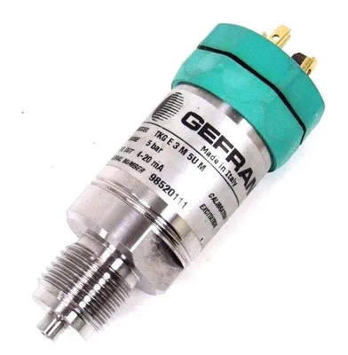 NEW GEFRAN TKG-E-3-M-5U-M PRESSURE TRANSMITTER TKGE3M5UM 5 BAR