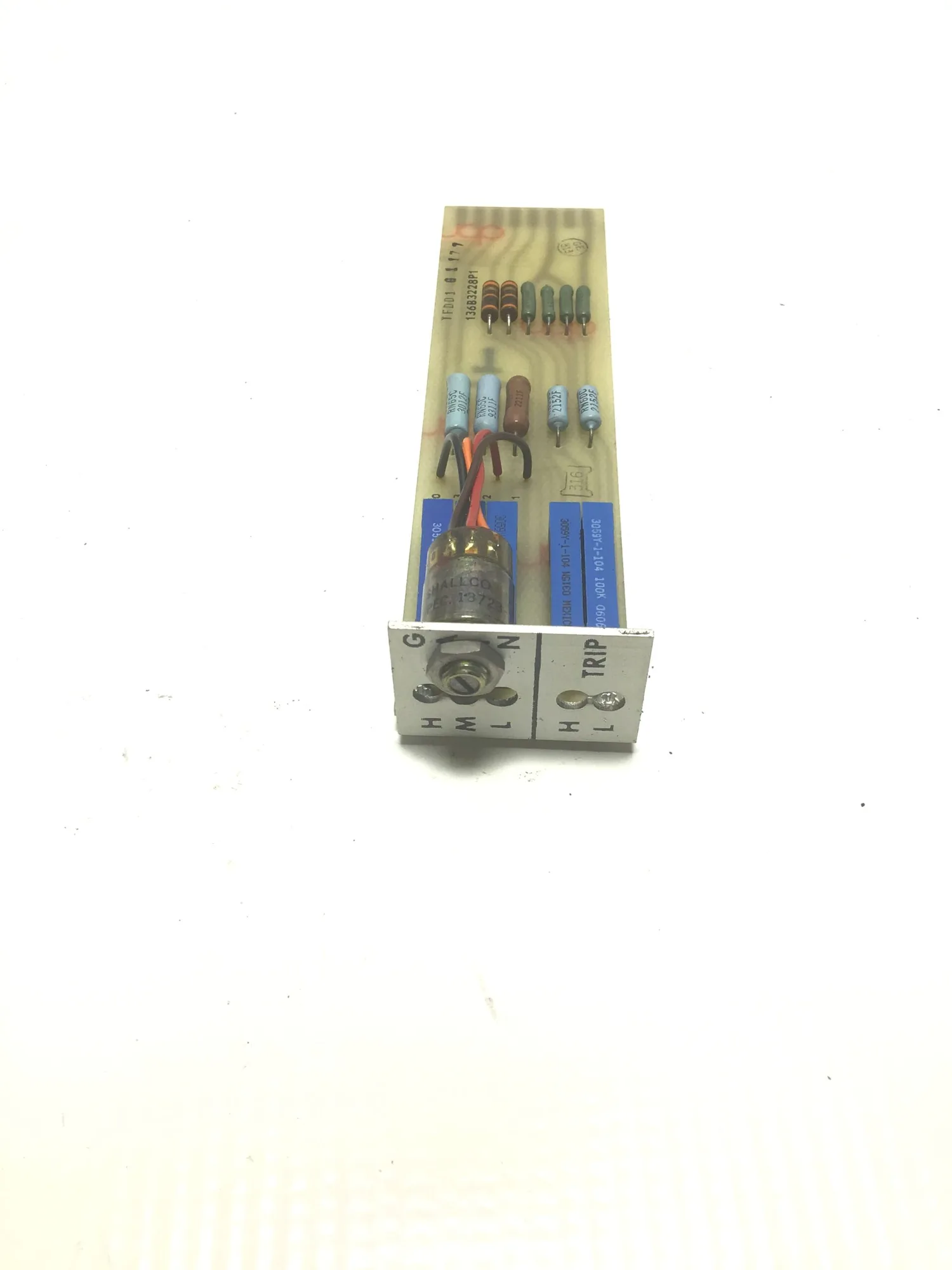 General Electric (GE) 136B3228P1 Printed Circuit Board Card LPRM AUX