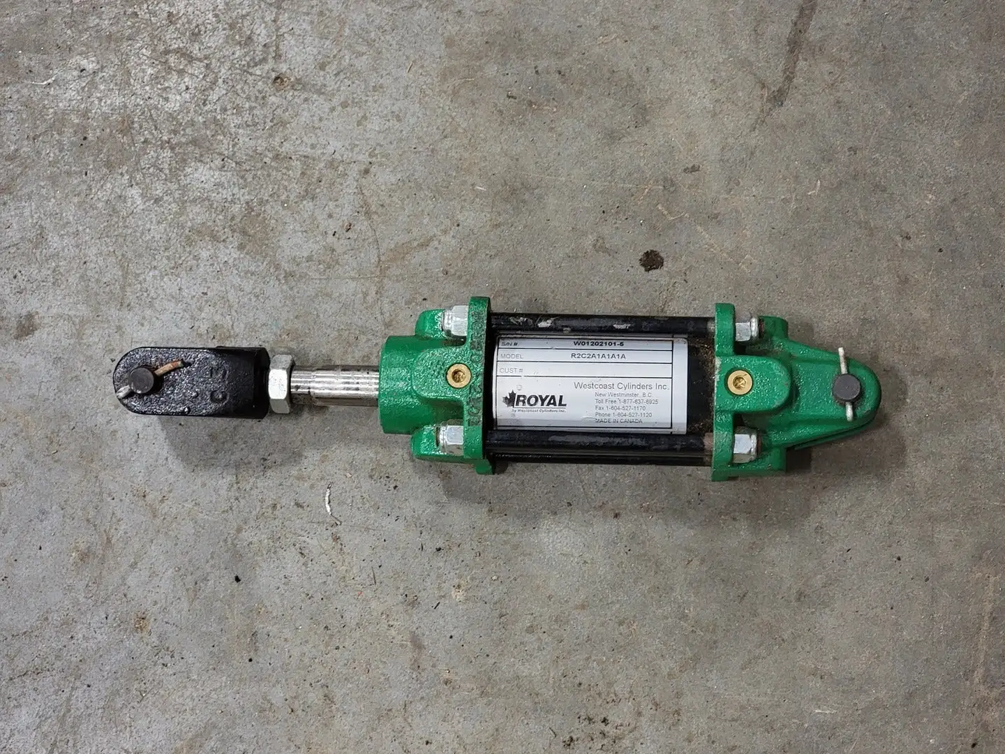 Used ROYAL ELECTRIC R2C2A1A1A1A Parts (Hydraulics and Pneumatics) British Columbia CA | Lenmark #267839