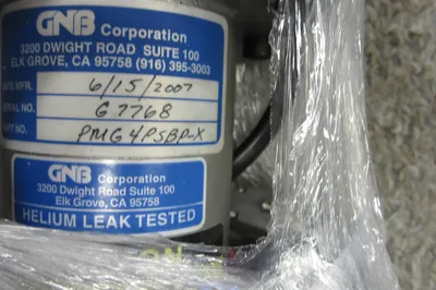 NEW VAT GATE VALVE