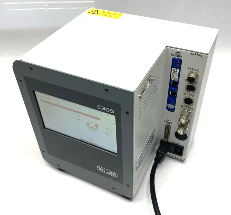 Used WEBER PROCESS CONTROLLER FOR SCREWDRIVING SYSTEM, 31-PROGRAM Automation Control (HMI) Michigan US | Maverick Industrial Sales #1089888