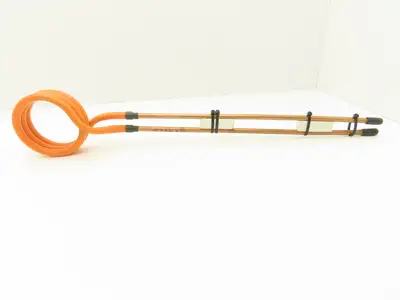 Thermatool Induction Coil High Freq 3-1/2" ID Triple Turn Tubes 16"
