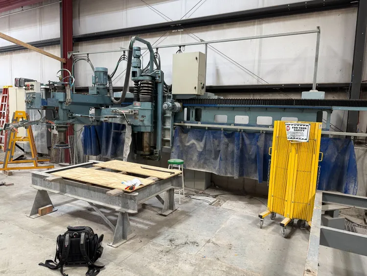 Used 1989 THIBAUT GB-110 Radial Arm Machines Massachusetts US | STONE EQUIPMENT WAREHOUSE #466261