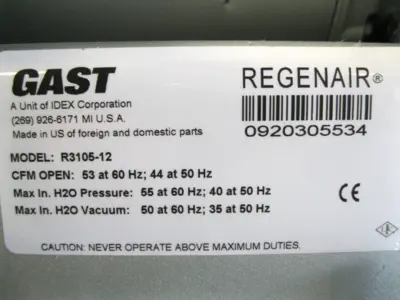 NEW Gast R3105-12