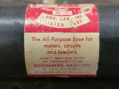 USED BUSSMANN FRS-70
