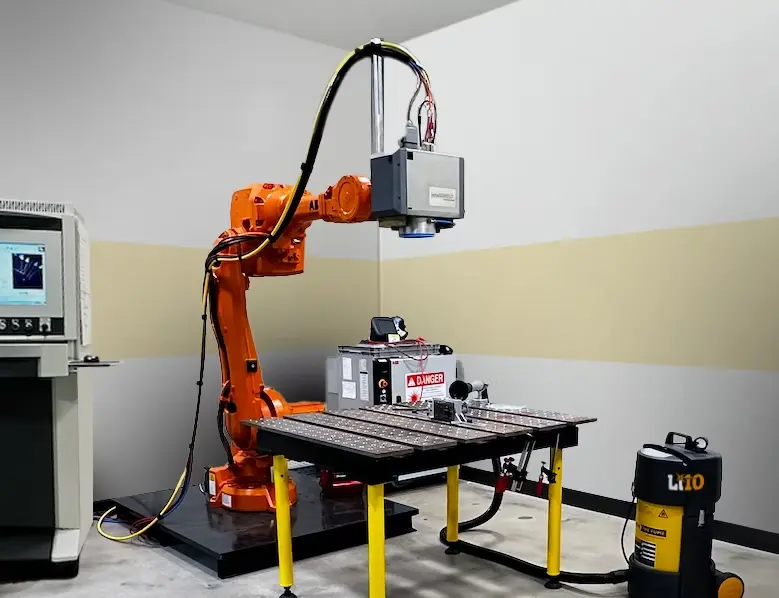 Li10 laser lab room for contract laser welding and process development