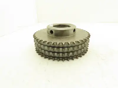 Browning MBF-9136 4-Row #50 Roller Chain Sprocket 42-Tooth 5/8" Pitch 65mm Bore